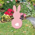 thumbnail image 4 of Easter Acrylic Rabbit Garden Decor Waterproof Double Sided Lawn Decorative Signs for Villa Courtyard Garden, 4 of 6