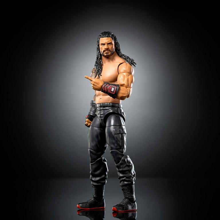 WWE Elite Roman Reigns Action Figure, Series #123 Set, 6-inch