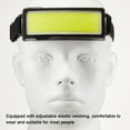 thumbnail image 3 of Linterna frontal LED recargable, brillante, portátil, COB, reflector de trabajo, 3 of 8