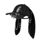 thumbnail image 3 of Gorra de béisbol con orejas de animal, regalo, gorra vaquera para primavera y verano, para mujeres y hombres, deportes y viajes. Orejas de conejo negras, 3 of 8