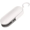 thumbnail image 1 of Mini Bag Sealer, Plastic Bag Resealer, 2 In 1 Heat Sealer and Cutter Portable Bag Resealer, Handheld Heat Vacuum Sealers, Food Storage Snack Fresh Bag Sealer, Need 2 AA Batteries, 1 of 4