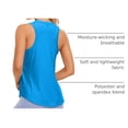 thumbnail image 4 of Musculosa CRZ YOGA Racerback sin mangas XL Azul, 4 of 4