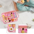 thumbnail image 1 of Juguetes para comer helado, muñecas, juegos de rol, habilidades motoras finas realistas, juegos de simulación, juguetes de cocina, Pascua, preescolar, Rosa, 1 of 8