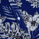 thumbnail image 4 of Camisas Y s Camisas de un solo pecho de primavera y verano para hombre, camisa informal de manga corta con solapa para playa y vacaciones al libre (Blue, XXL), 4 of 7