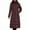 Coffee-01, variant on Women's Thickened Long Down Jacket Winter Down Coat Hooded Puffer Jacket Maxi Length Parka Coats