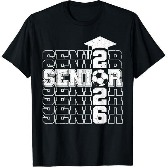Playful Comfort Tee - Class of 2026 Senior 2026 Soccer Seniors Graduation T-Shirt