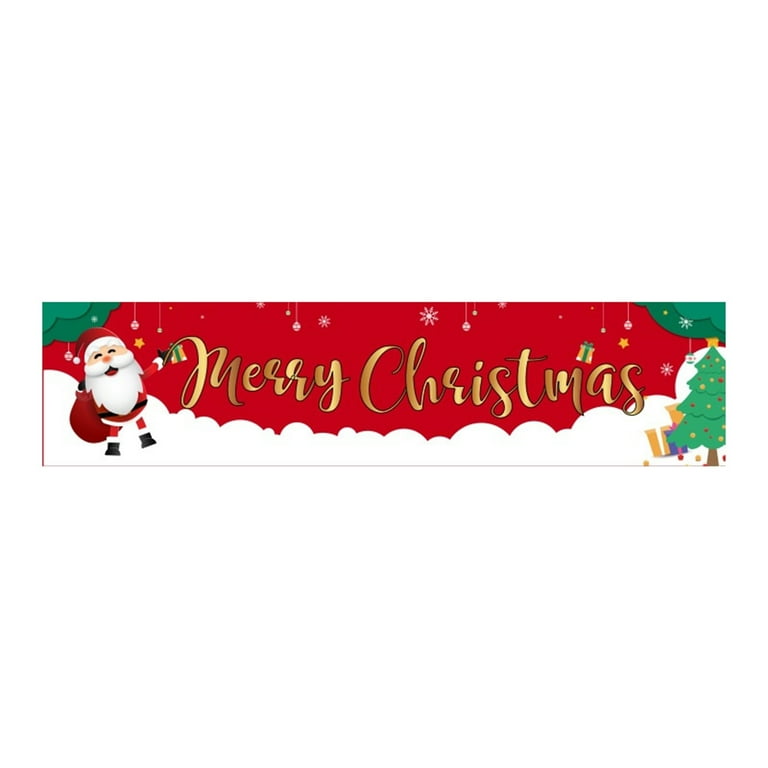 Christmas banners clearance