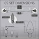 thumbnail image 3 of Luces de proyector navideñas Zhivalor 12 patrones de diapositivas IP65 impermeable CJWUS-1904, 3 of 6