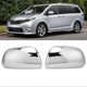 thumbnail image 3 of 2pcs Rearview Side Mirror Cover Cap ABS Chrome Replacement for Opel Vectra B 1995‑2002, 3 of 3