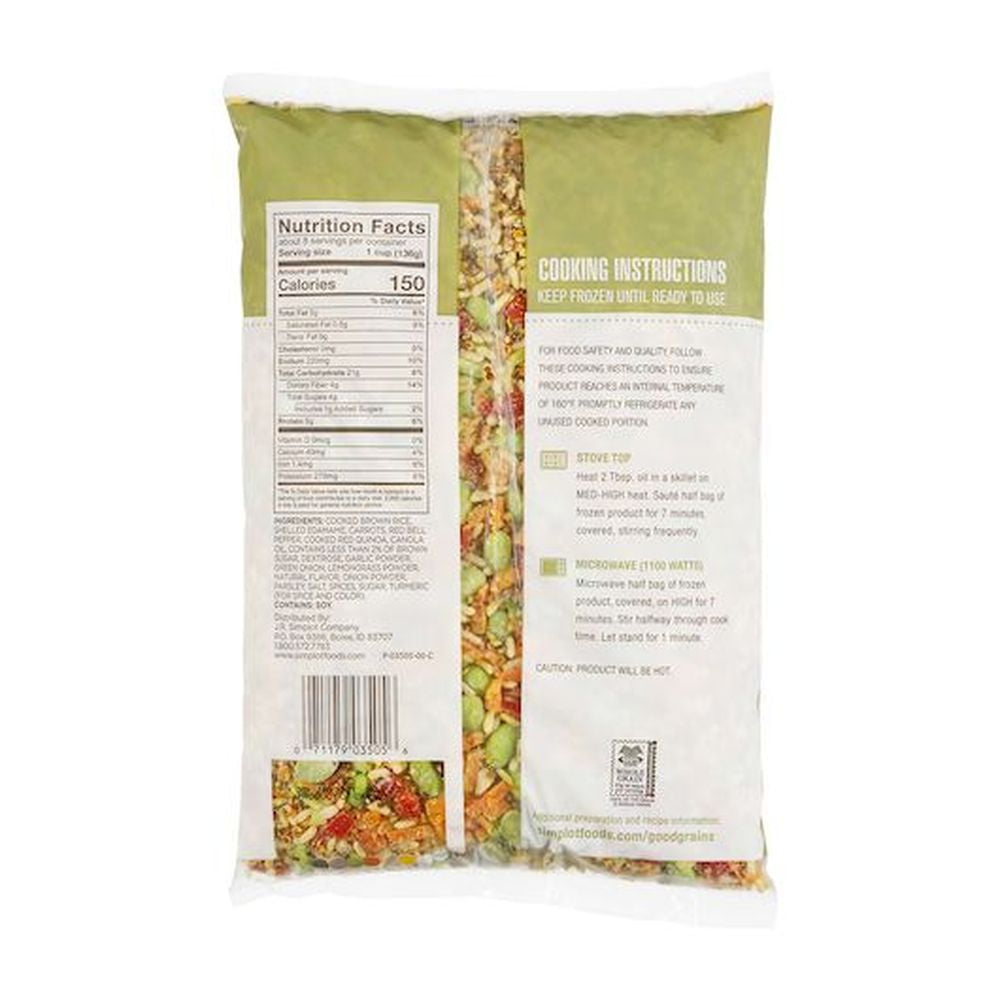 Simplot Good Grains Thai Quinoa and Vegetable Blend, 2.5 Pound -- 6 per case