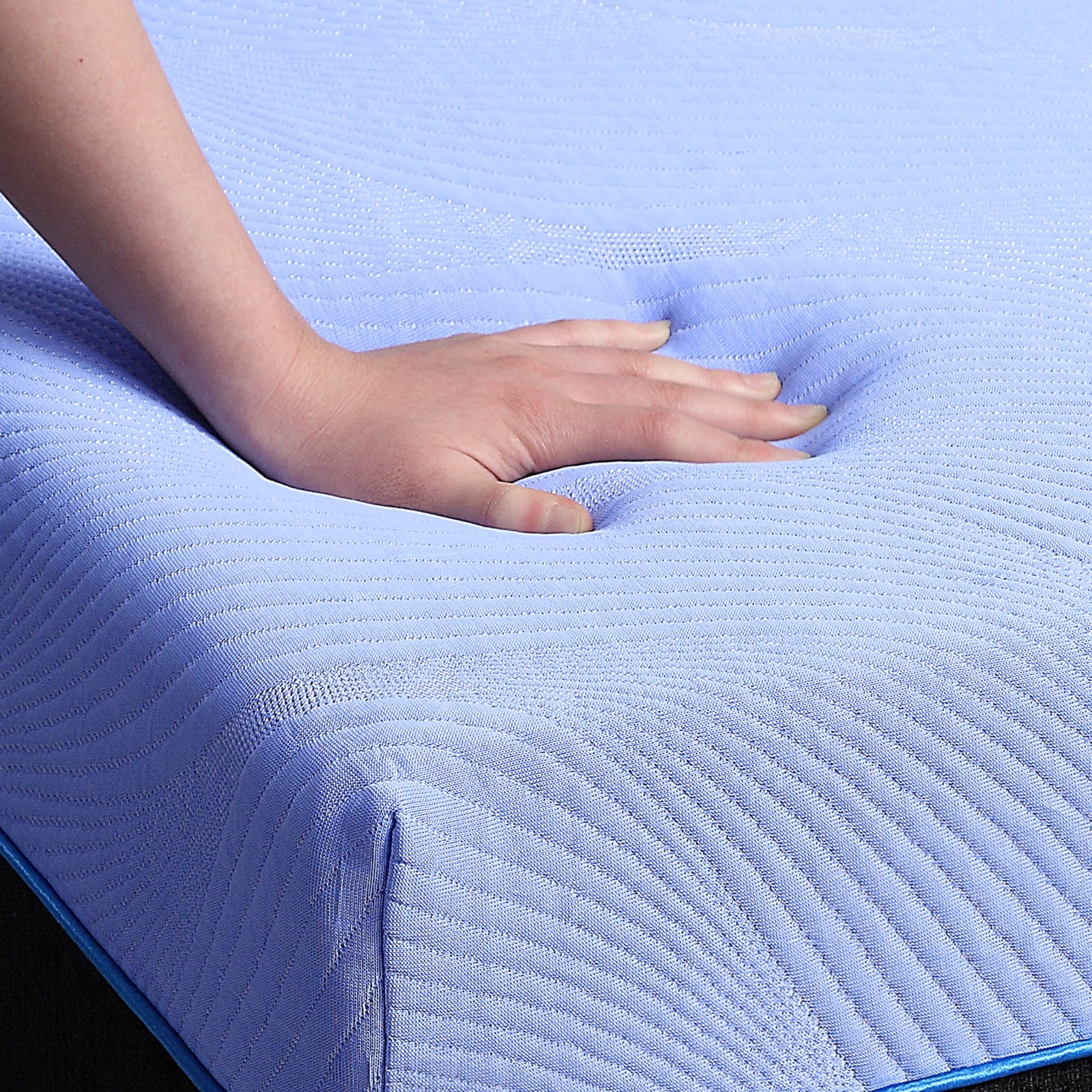 Miekor Furniture Refresh 12 inch Flex Top Hybrid Cooling Fast Responding Latex Foam and Coil Mattress, King Size 40447