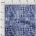 thumbnail image 2 of oneOone Cotton Jersey Blue Fabric Aaian Batik Dress Material Fabric Print Fabric By The Yard 58 Inch Wide, 2 of 4