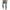 Gray, variant on IYTR Men's Stretch Straight Fit Washed Black Biker Jeans Distressed Slim Denim Pants with Multi Pockets Black XL