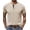 Coffee, variant on Men Henley Shirts Casual Golf T Shirt Pocket Lightweight Business Classic Tunic Top