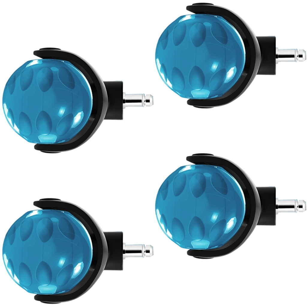 Office Computer Chair Wheel 360 Degree Swivels Rollers Heavy Duty Swivels Castor Furniture Wheel Roller Easy to Install