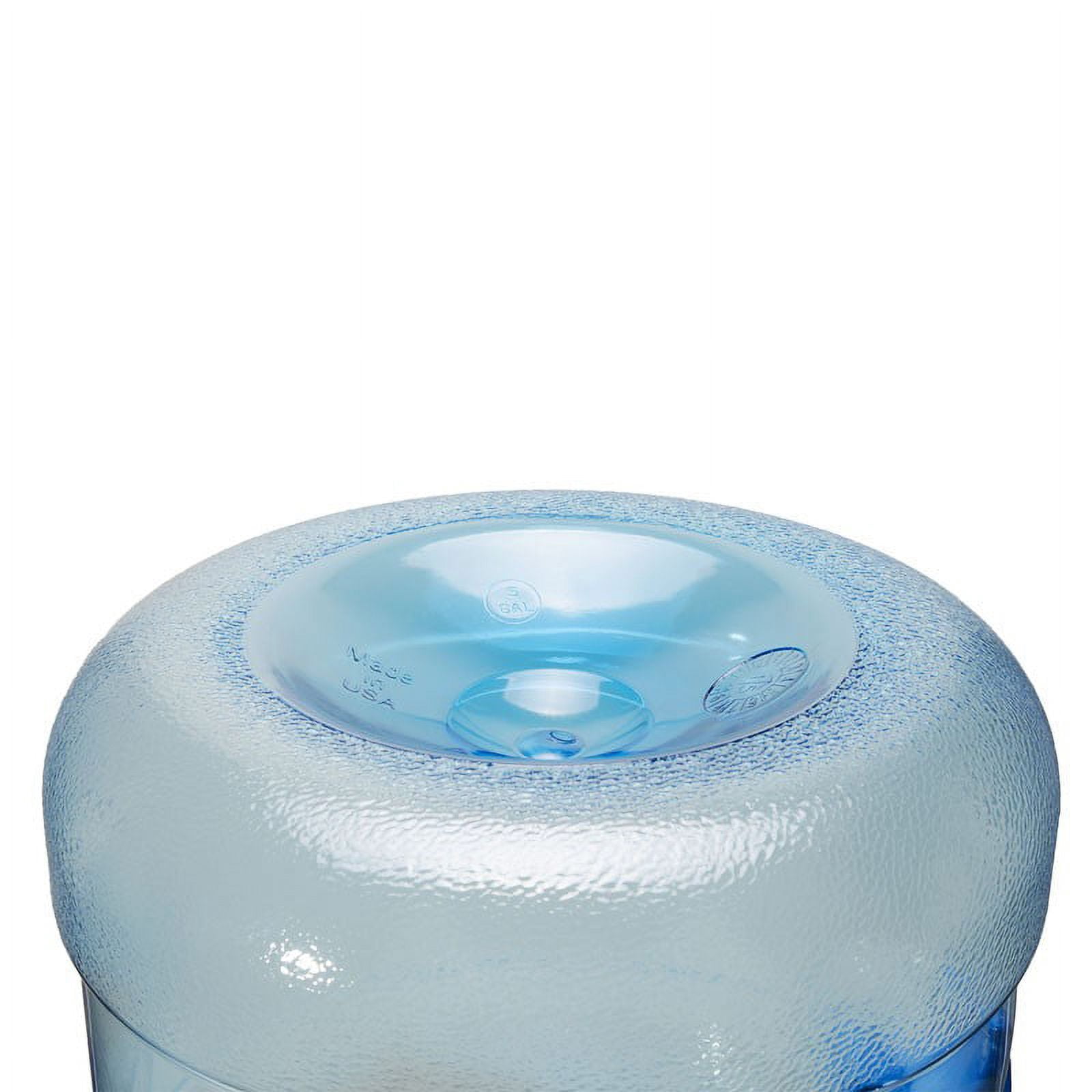 5 Gallon BPA FREE PET Plastic Reusable Water Bottle Container Jug (Made in USA)