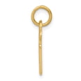 thumbnail image 2 of 14k Yellow Gold Dainty Letter J Initial Name Monogram Necklace Charm Pendant, 2 of 7