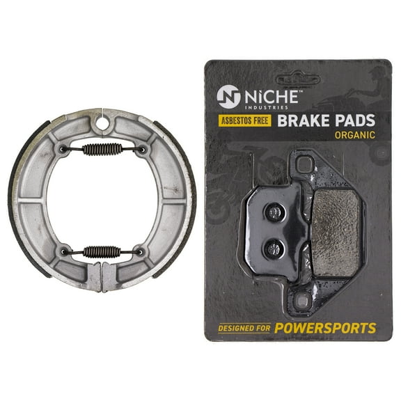 Niche Organic Brake Pad with Shoe Set for Kawasaki Vulcan 800 Motorcycle MK1002595