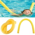thumbnail image 3 of Palo Flotante Likrtyny Flotador de agua de fideos de piscina amarillo, 3 of 5