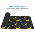 thumbnail image 5 of Disketp Gaming Mouse Pad Game Play Pattern Large Mouse Mat Long Extended Desk Pad Non-Slip Rubber Mice Pads Stitched Edges Thin Pad (11.8x31.5 Inch), 5 of 8