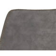 thumbnail image 5 of Home Square 2 Piece Faux Leather and Steel Counter Stool Set in Antique Gray, 5 of 8