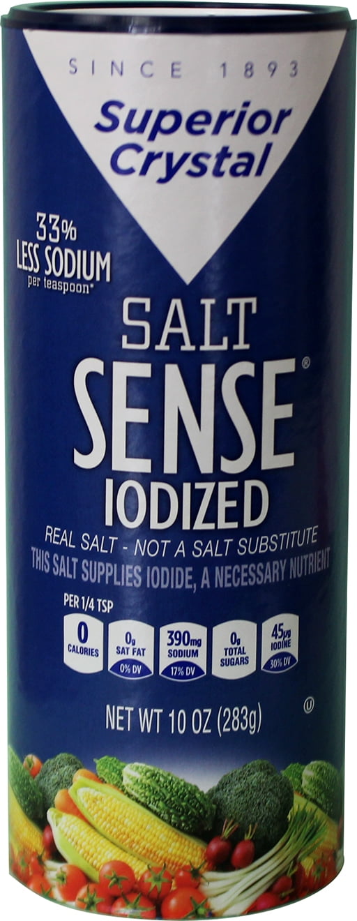 Superior Crystal Salt Sense Iodized Walmart Inventory Checker BrickSeek