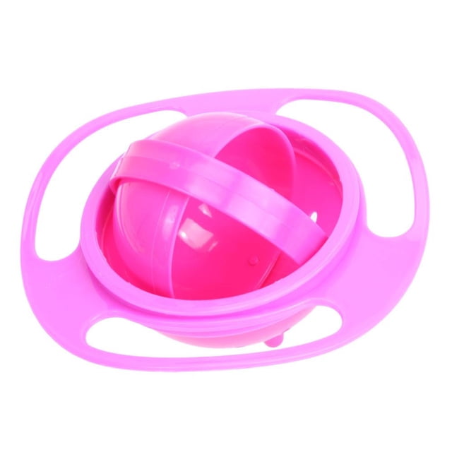 Alimentación Del Bebé Baby Gyro Bowl Universal 360 Girar A Prueba Derrames Bowl+Cuchara