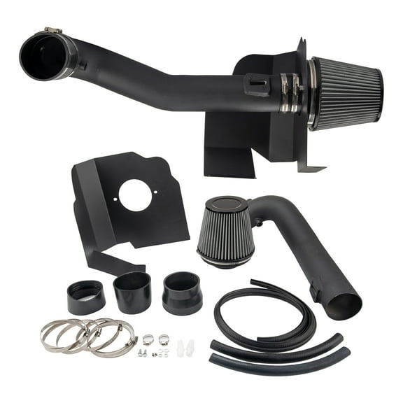 3.5 inch Cold Air Intake System Kit & Heat Shield Replacement for Silverado 1500 2014-2018, Sierra 1500 2014-2018, Tahoe 2015-2020, Suburban 2015-2020