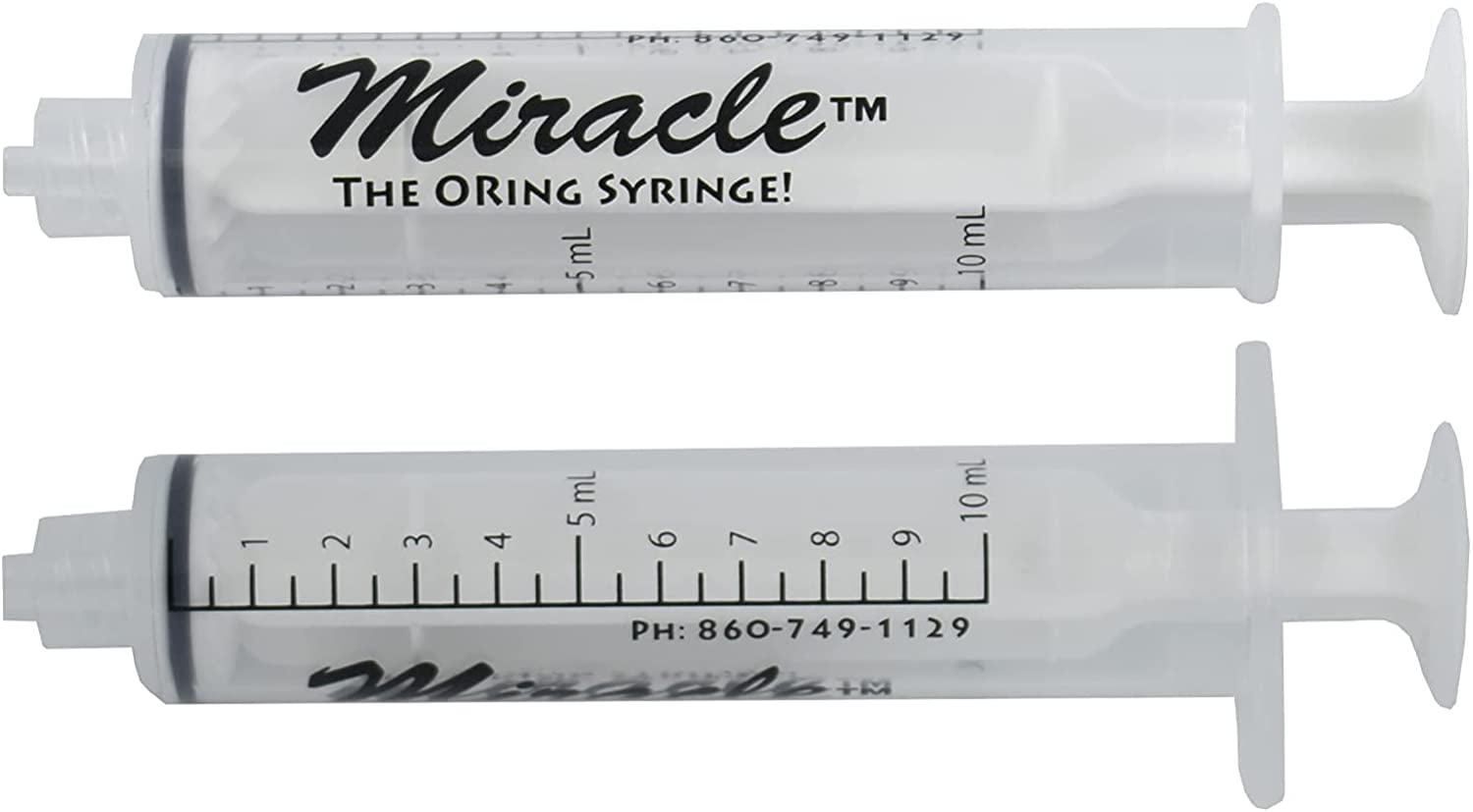 Miracle Oring Syringe 10 ml Luer Lock Syringe Package Contains 8