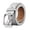 White, variant on Imitation leather Wide Waist Belts for Men Metal Pin Buckle Belt Fashion Versatile Elastic Cinch Belt Black One Size