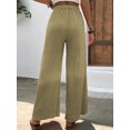 thumbnail image 6 of PTHTECHUS Women's Wide Leg Palazzo Lounge Pants with Light Weight Loose Comfy Casual Pajama Pants, 6 of 7