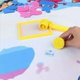 thumbnail image 3 of SIYTUAU Large Ocean Theme Water Drawing Board Painting Mat 39.4X31.5 Inches Mess Free Reusable Canvas Educational Children Art Activity Tool E, 3 of 8