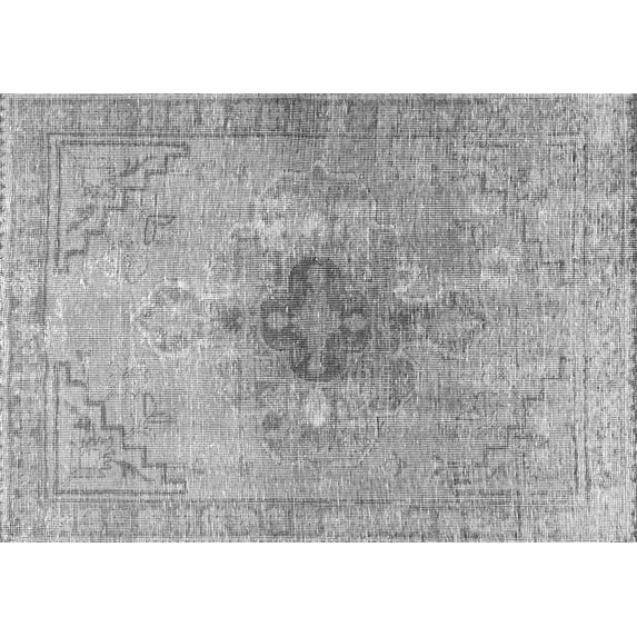 Ahgly Company Indoor Rectangle Persian Gray Traditional Area Rugs, 6' x 9'