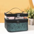 thumbnail image 2 of Travel Bag Essentials,Large Train Travel Toiletry Bag for Women Girls Gifts,Cosmetics Bag Case Storage,Travel Size Toiletries, 2 of 5