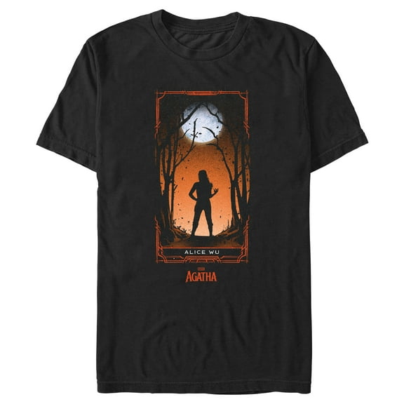 Men's Marvel: Agatha All Along Wu Card Graphic T-Shirt