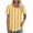 Orange, variant on Puntoco Tops Blouses for women ,Womens Summer Tops Color Block Shirts Casual Crewneck Oversized Tshirts Ribbed Knit Tees Blouse Yellow XL(XL)