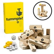 BAXBO - Tummple: an Original Wooden Building Block Game (80 Piece Set)