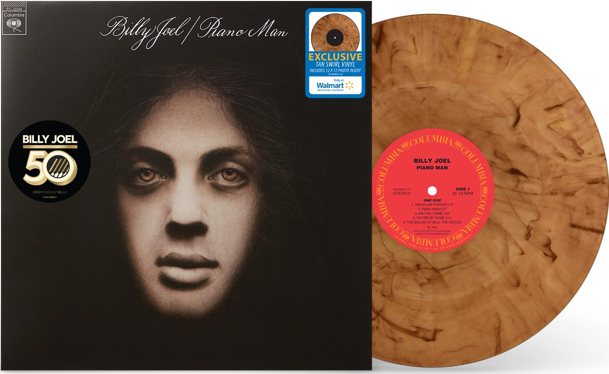 Billy Joel - Piano Man (Walmart Exclusive) - Rock - Vinyl [Exclusive] - image 2 of 2