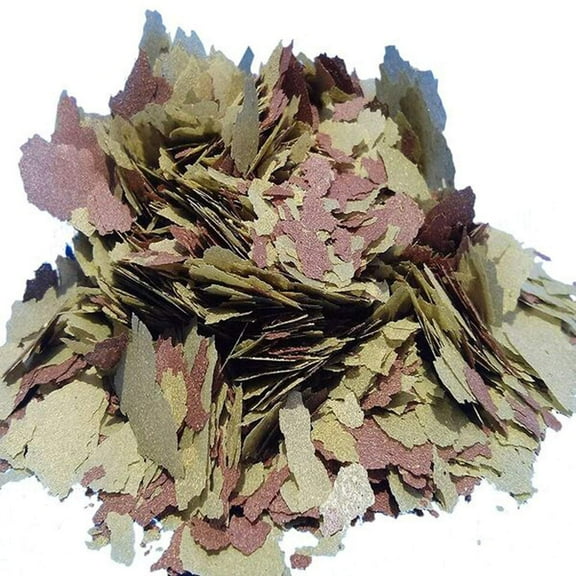 45% California Blackworm & Cichlid Green Gro Flake Blend, ULTRA Premimum Tropical Fish Flakes Made in USA! - 2-lbs
