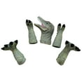 thumbnail image 3 of 5 marionetas de dedo de dinosaurio, juguetes novedosos, muñecos de dedo, marionetas de mano de animal, regalo para hadrosaurio, 3 of 9