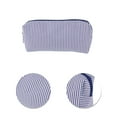 thumbnail image 4 of Unique Bargains 1 Pc Lady Portable Rectangle Makeup Bag for Vacation Navy Polyester, 4 of 6