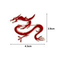 thumbnail image 6 of Mightlink Unisex Brooch Dragon Shape Stainless Exquisite Vintage Anti-slip Wear-resistant Coat Collar Hat Scarf Decoration Clothes Pin Garment Jewelry Suit Coat Brooch, 6 of 7