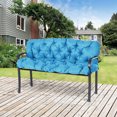 thumbnail image 2 of Outsunny 3-Seater Outdoor Bench Swing Chair Replacement Cushions, 2 of 9