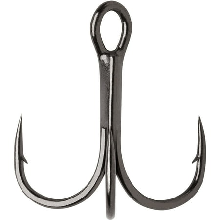 UPC: 0043193137641 | VMC Hybrid Treble Fishing Hook 4-Pack – 2 – Black Nickel