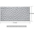 thumbnail image 3 of Non-Slip Bathtub Mat Soft Rubber Bathroom Bathmat with Strong Suction Cups (Grey), 3 of 5