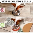 thumbnail image 2 of Dog Food Mats for Floors Super Absorbent, Pet Cat Food Mat - Non Slip Dog Bowl Mats for Food and Water, Eco-Friendly Boho Dog Placemats Feeding Mat, 2 of 5
