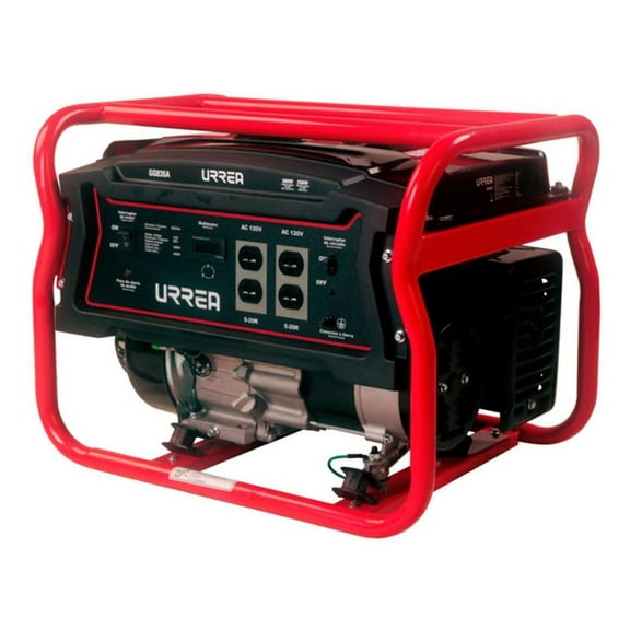 Generador De Luz A Gasolina 15L 3000 W 120 V 60 Hz Urrea GG835A
