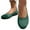 Green, variant on Viluyesy Flats for Womens, Mesh Breathable Round Toe Soft Sole Summer Shallow Slip-On Shoes Light Blue