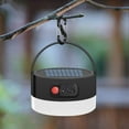 thumbnail image 1 of Linterna solar recargable 2 en 1 para camping, minilinterna LED portátil, batería solar de 2000 mAh, luz de camping impermeable, lámpara de emergencia para camping, vivac, pesca, senderismo y tiendas, 1 of 5