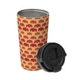 thumbnail image 2 of Lsque Red Cars Pattern Travel Coffee Mug 16oz: Insulated Coffee Cup with Leakproof Lid, Coffee Tumbler, Reusable Coffee Cups with Seal Lid, 2 of 8